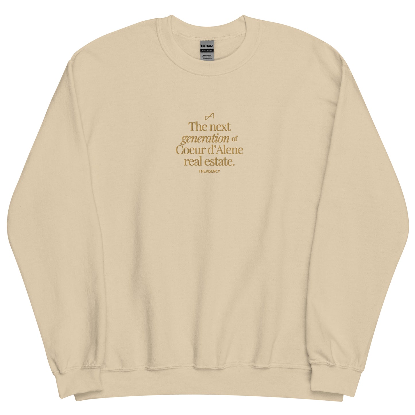 Coeur d'Alene Embroidered Sweatshirt